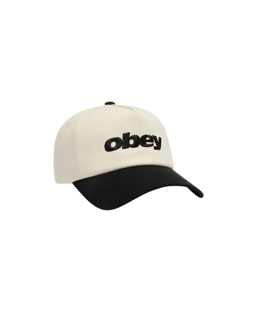 OBEY DELTA 5 PANEL SNAPBACK - Image 1