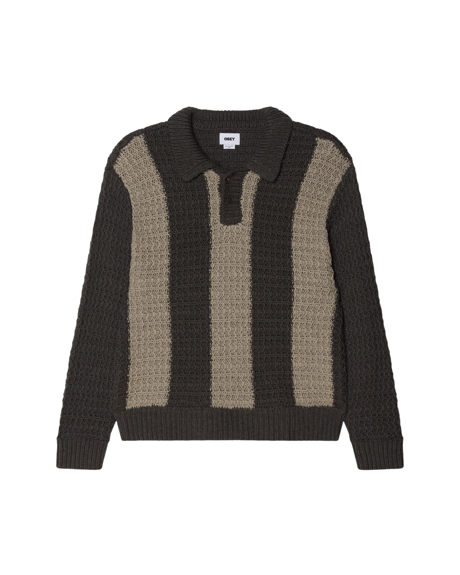 TEXTURED RUGBY POLO - Image 1