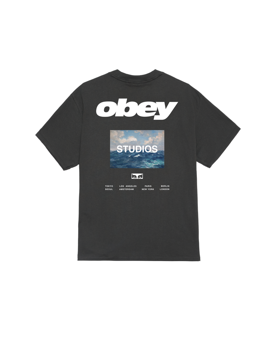 OBEY WAVE CLASSIC T-SHIRT - Image 1