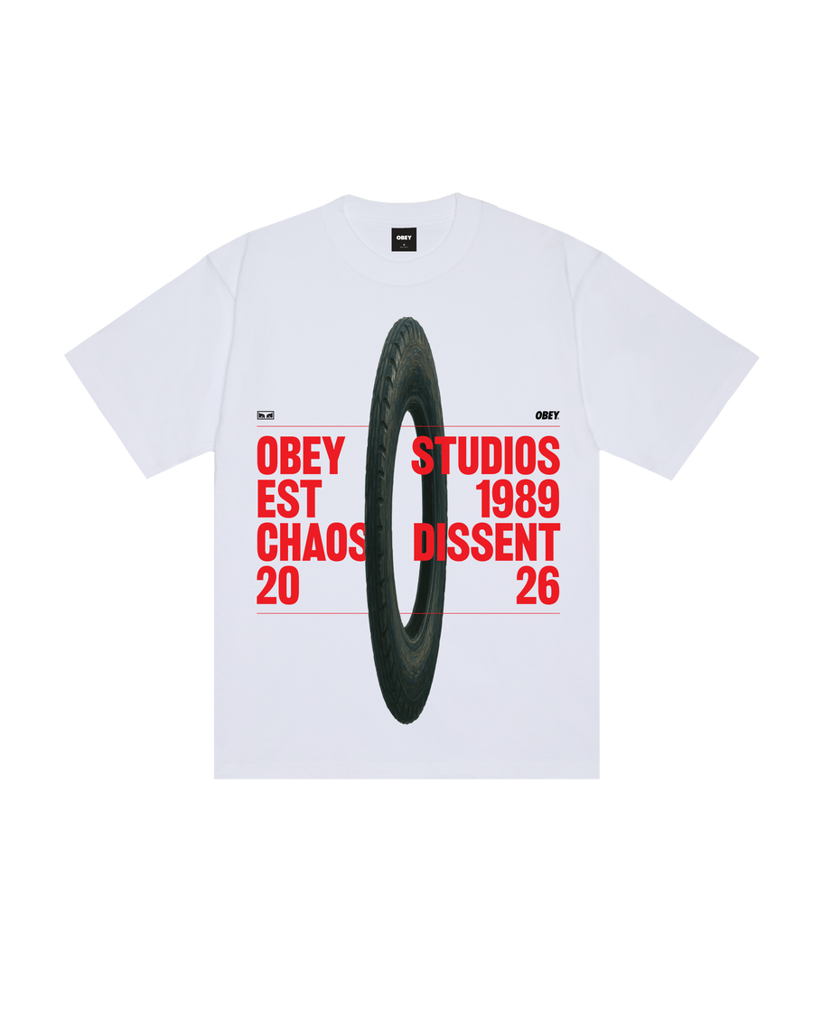 STUDIOS CHAOS DISSENT HEAVYWEIGHT T-SHIRT - Image 1