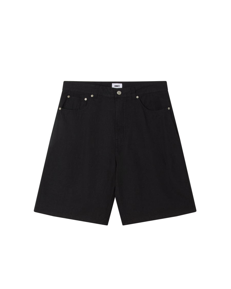 BAGGY LINEN DEVIN SHORT - Image 1