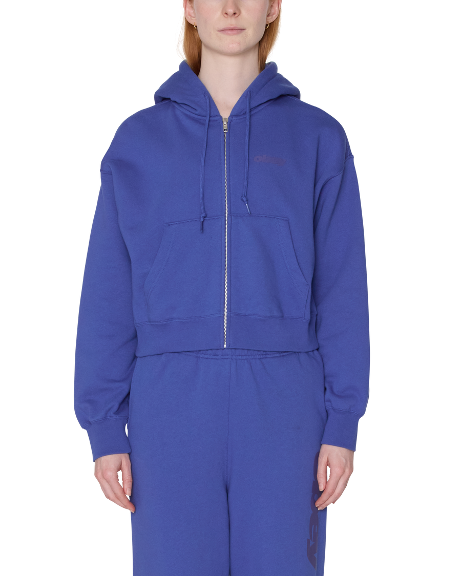 LEAGUE CROPPED ZIP HOOD - Image 1