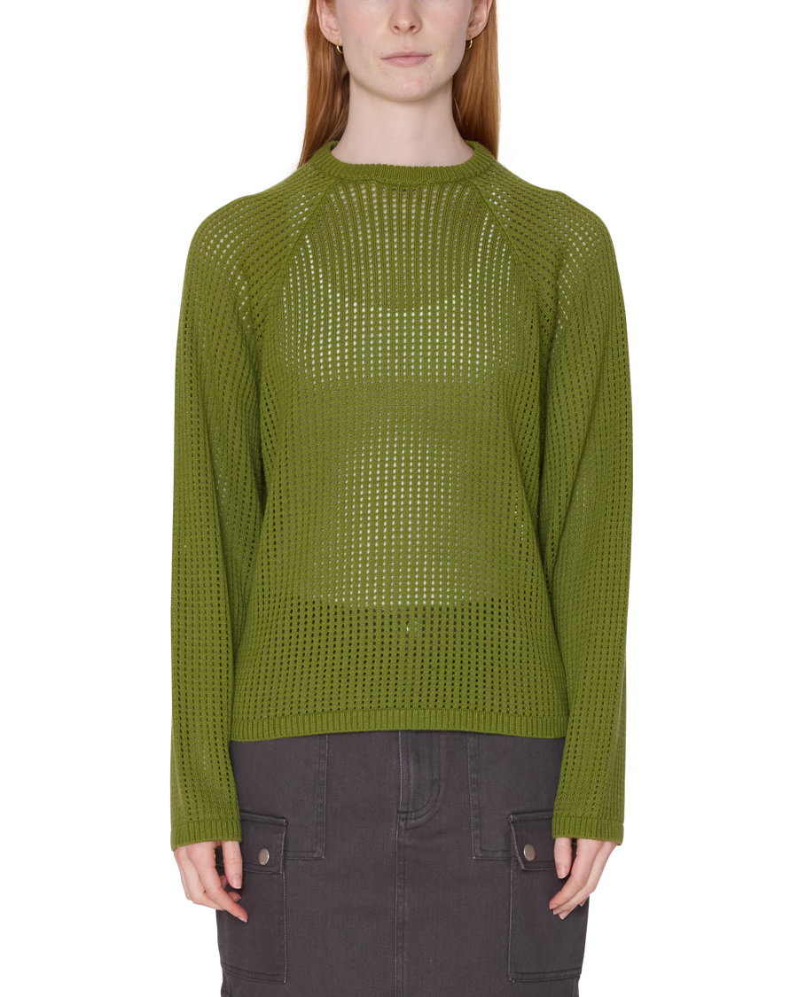 TALIA OPEN KNIT RAGLAN - Image 1