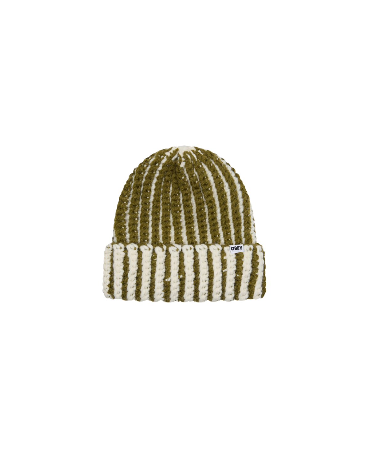 OBEY SCOUT CHUNKY BEANIE - Image 1