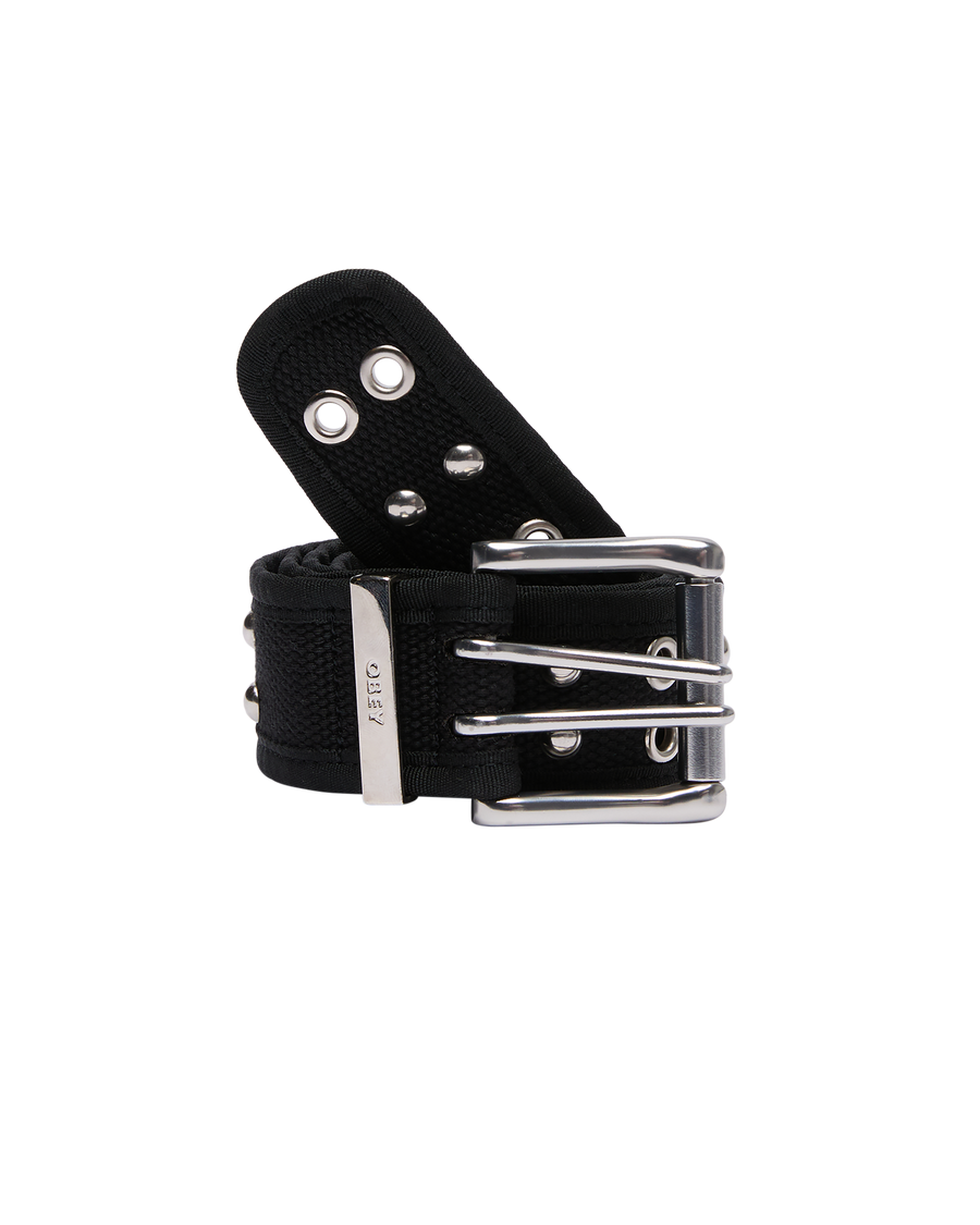 OBEY STUDDED WEB BELT - Image 1