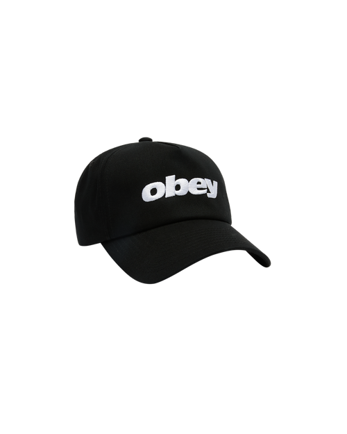 OBEY DELTA 5 PANEL SNAPBACK - Image 1