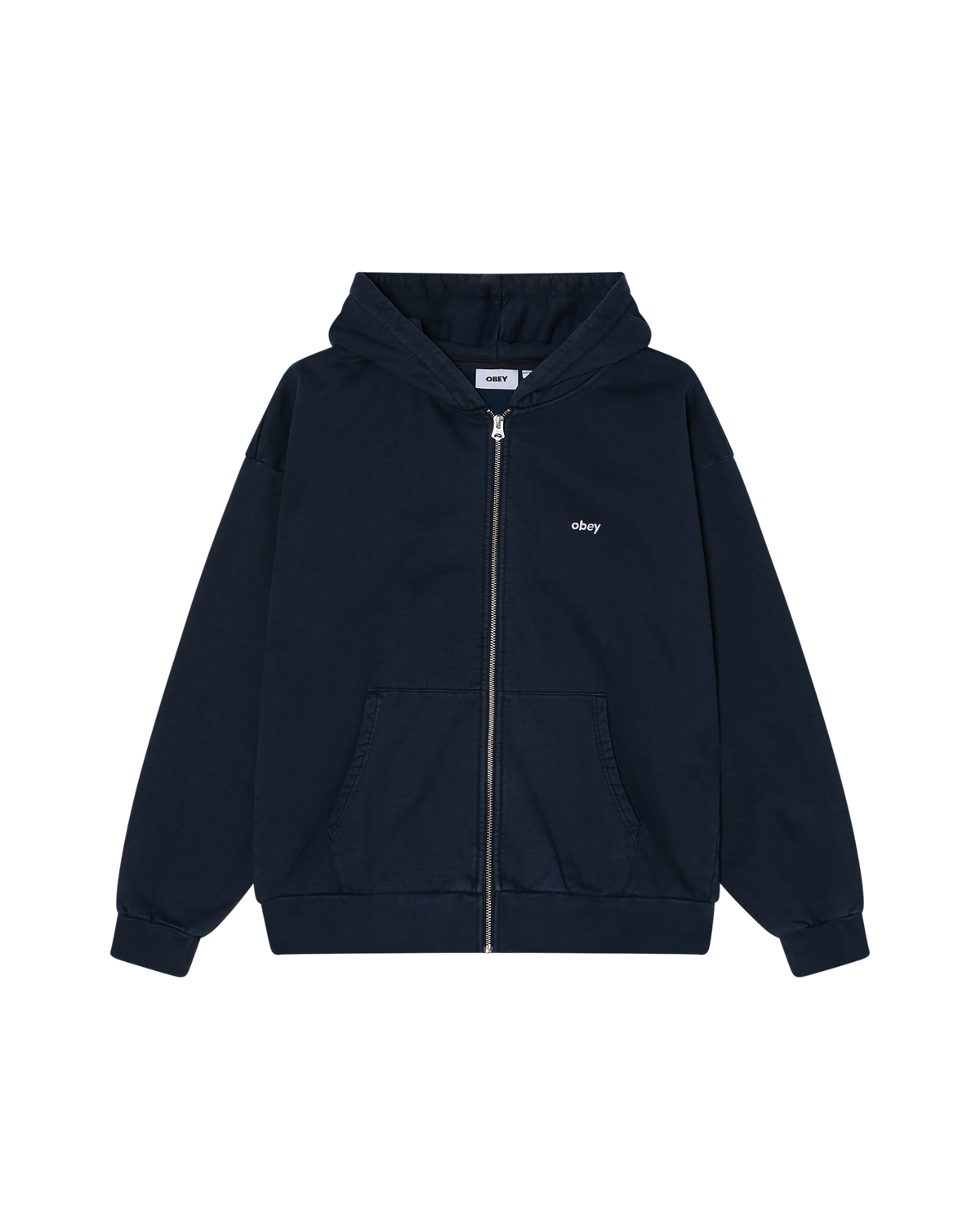LOWERCASE PIGMENT ZIP HOOD - Image 1