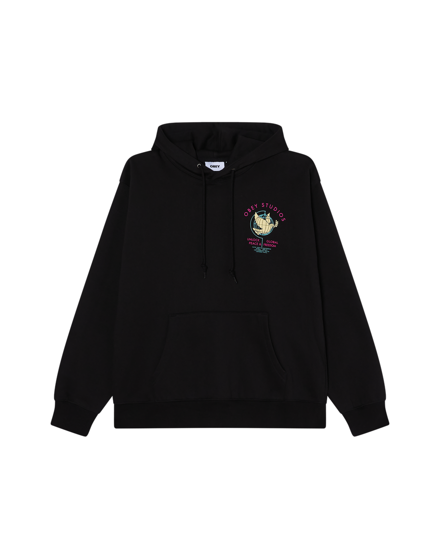 UNLOCK PEACE & FREEDOM PULLOVER HOOD - Image 2