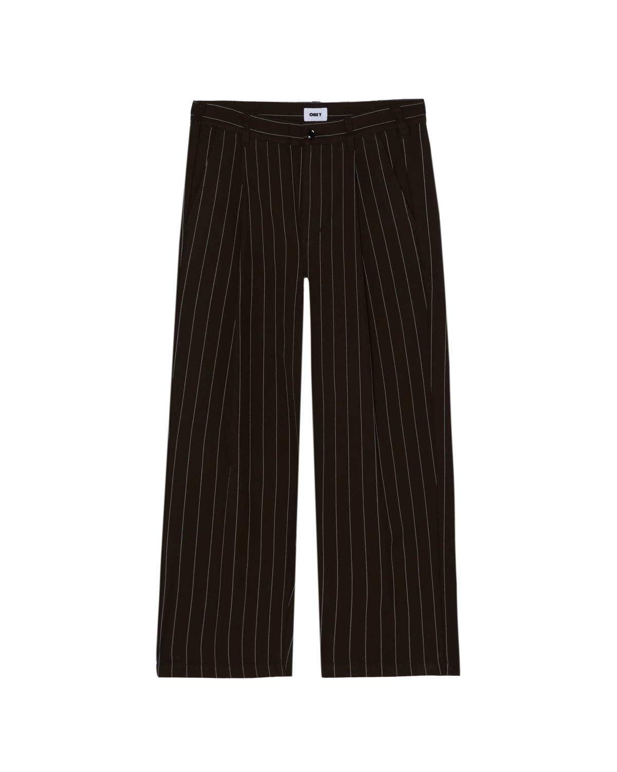 DEAN STRIPE PLEATED PANT - Image 1