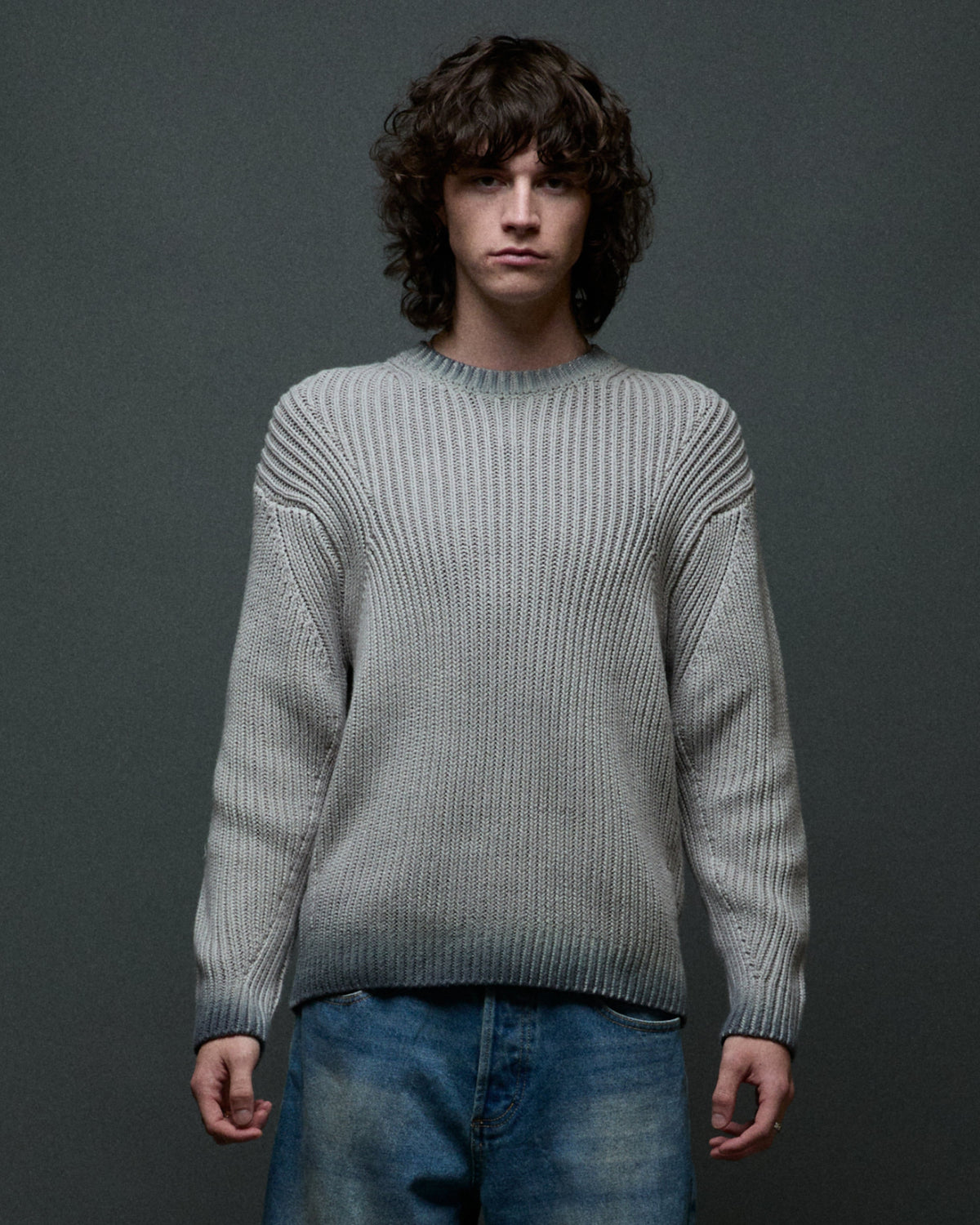 IAN FADED WASH SWEATER - Image 4