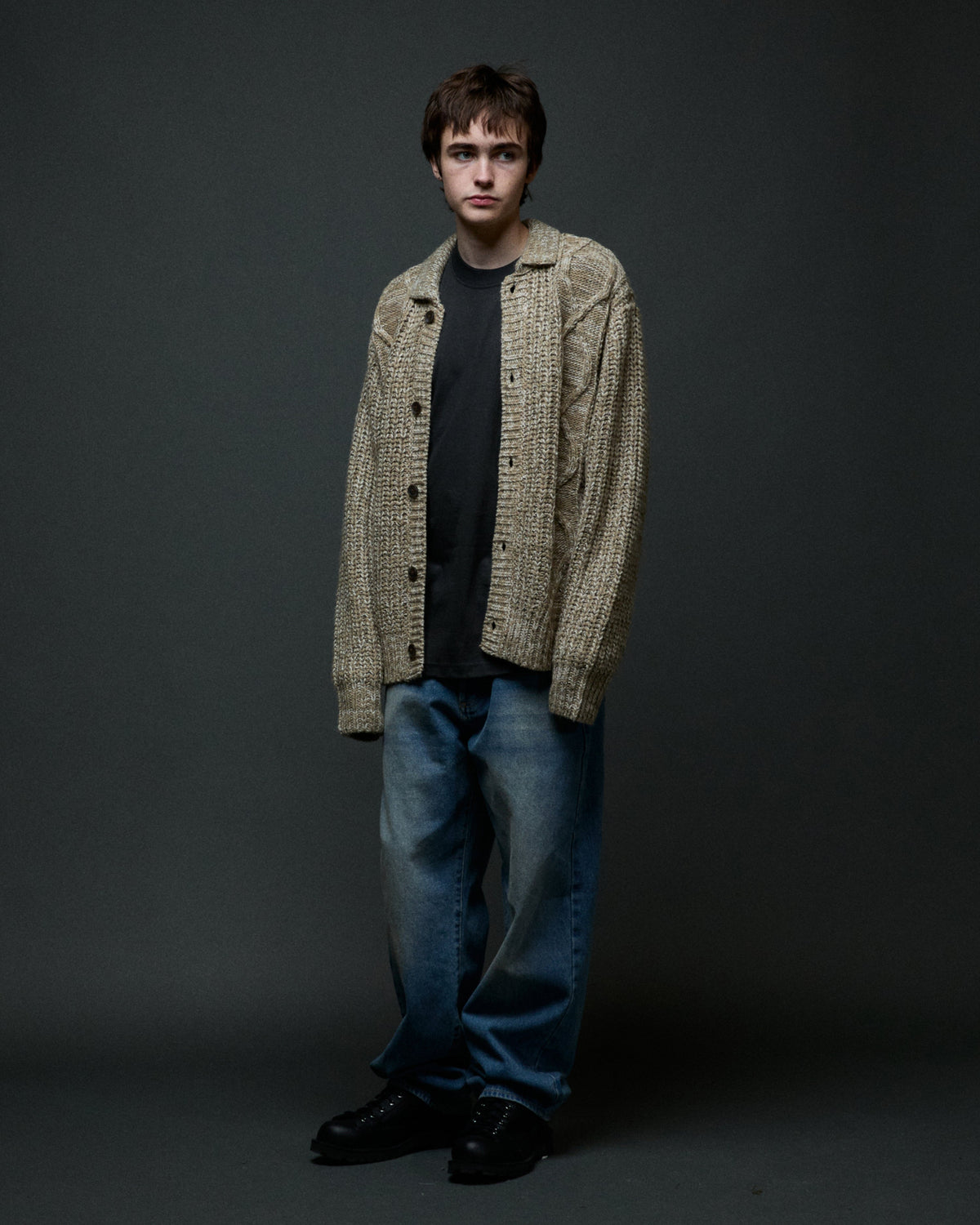 ISAR BUTTON UP SWEATER - Image 5