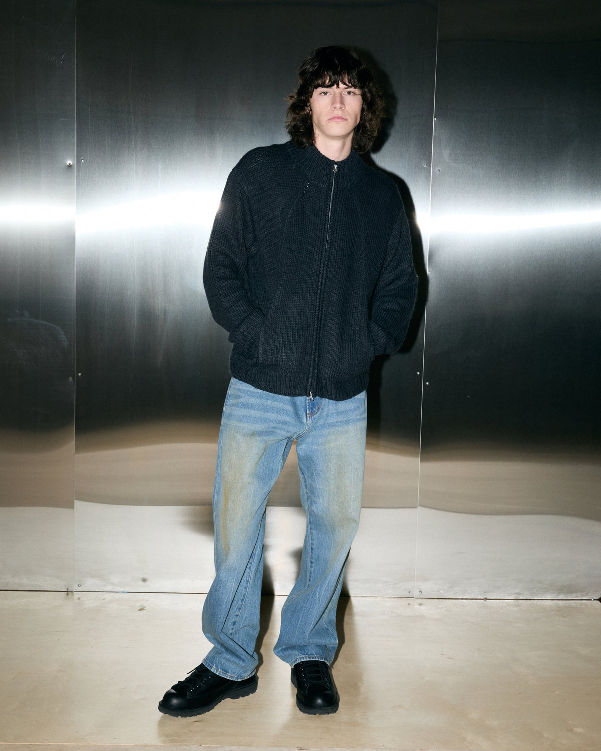 RYO ZIP UP CARDIGAN - Image 3