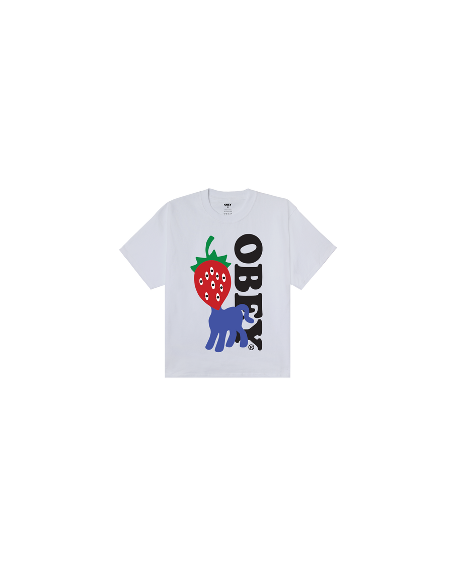 KIDS OBEY STRAWBERRY T-SHIRT - Image 1