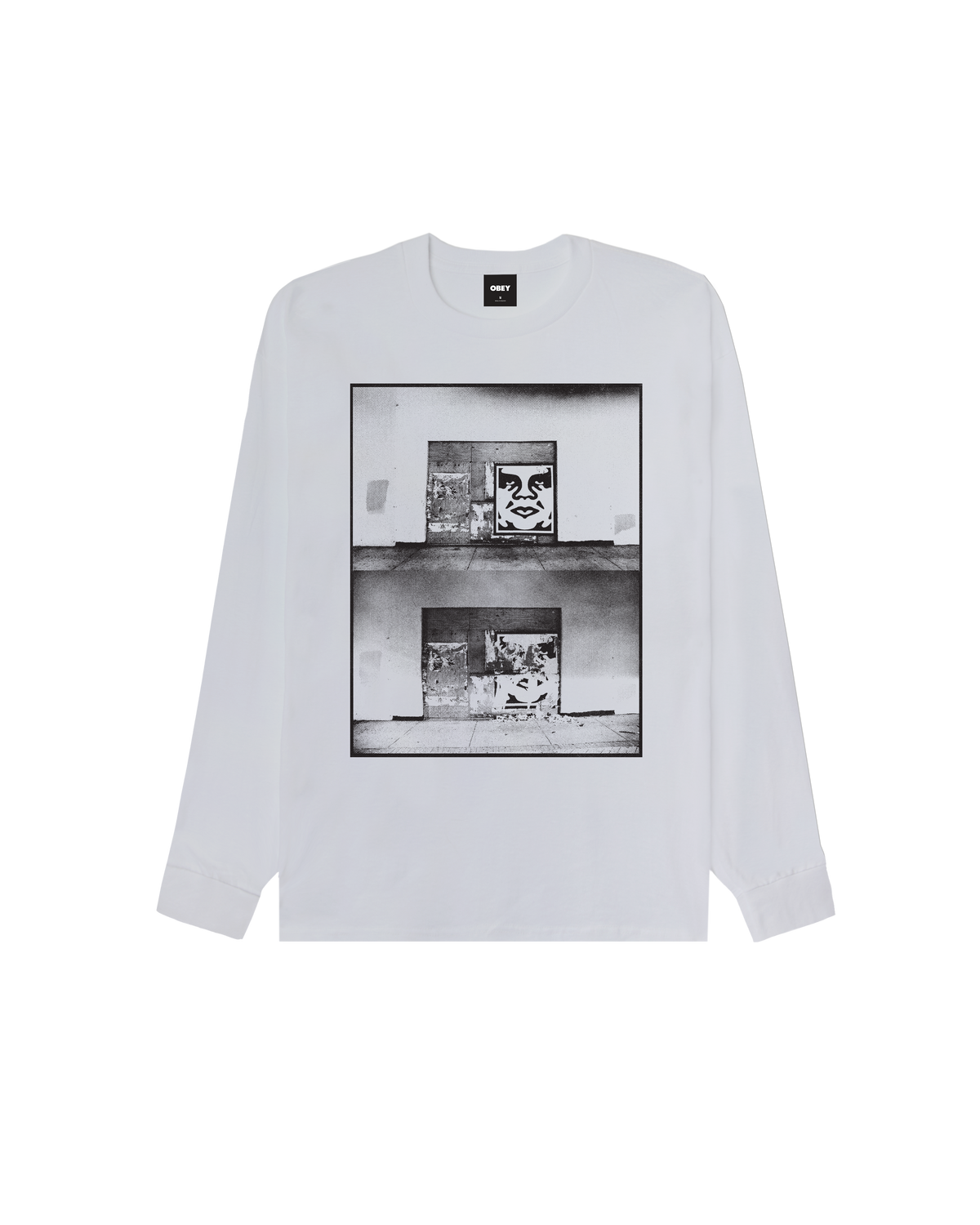 DESTROYED ICON PHOTO CLASSIC LS T-SHIRT - Image 1