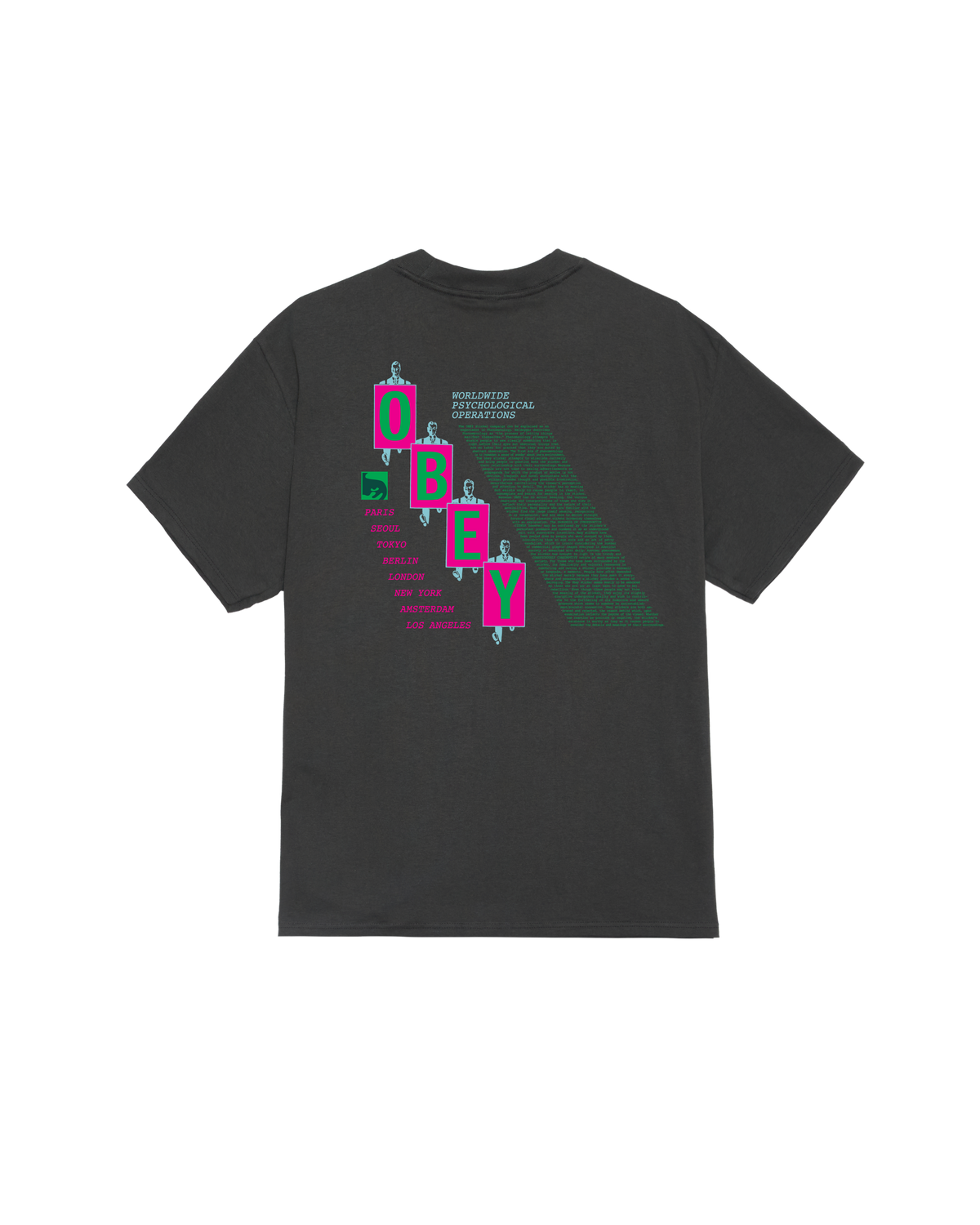 PSY-OPS MANIFESTO CLASSIC T-SHIRT - Image 1
