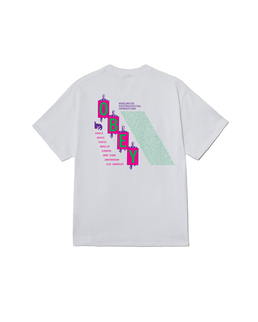 PSY-OPS MANIFESTO CLASSIC T-SHIRT - Image 1