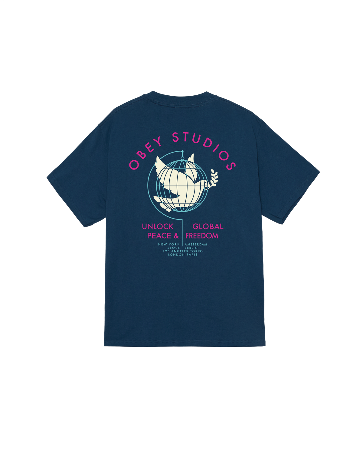 UNLOCK PEACE & FREEDOM CLASSIC T-SHIRT - Image 1