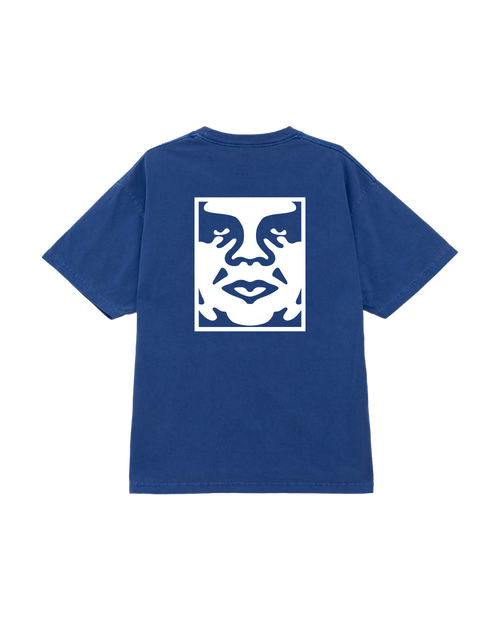 BOLD ICON FACE PIGMENT T-SHIRT - Image 1