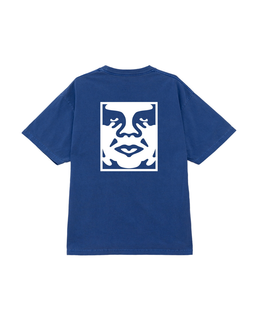 BOLD ICON FACE PIGMENT T-SHIRT - Image 1