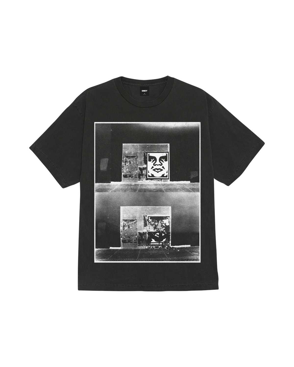 DESTROYED ICON PHOTO PIGMENT T-SHIRT - Image 1