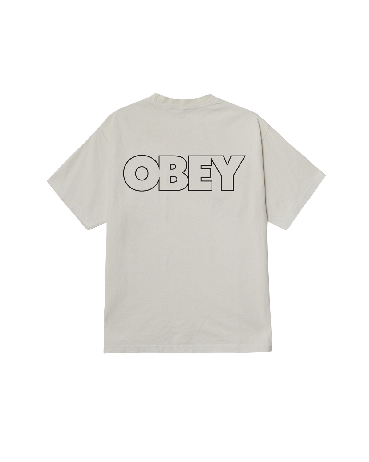 OBEY BOLD OUTLINE PIGMENT T-SHIRT - Image 1