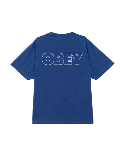 OBEY BOLD OUTLINE PIGMENT T-SHIRT - Image 1