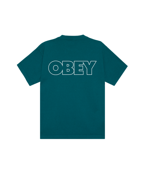 OBEY BOLD OUTLINE PIGMENT T-SHIRT - Image 1
