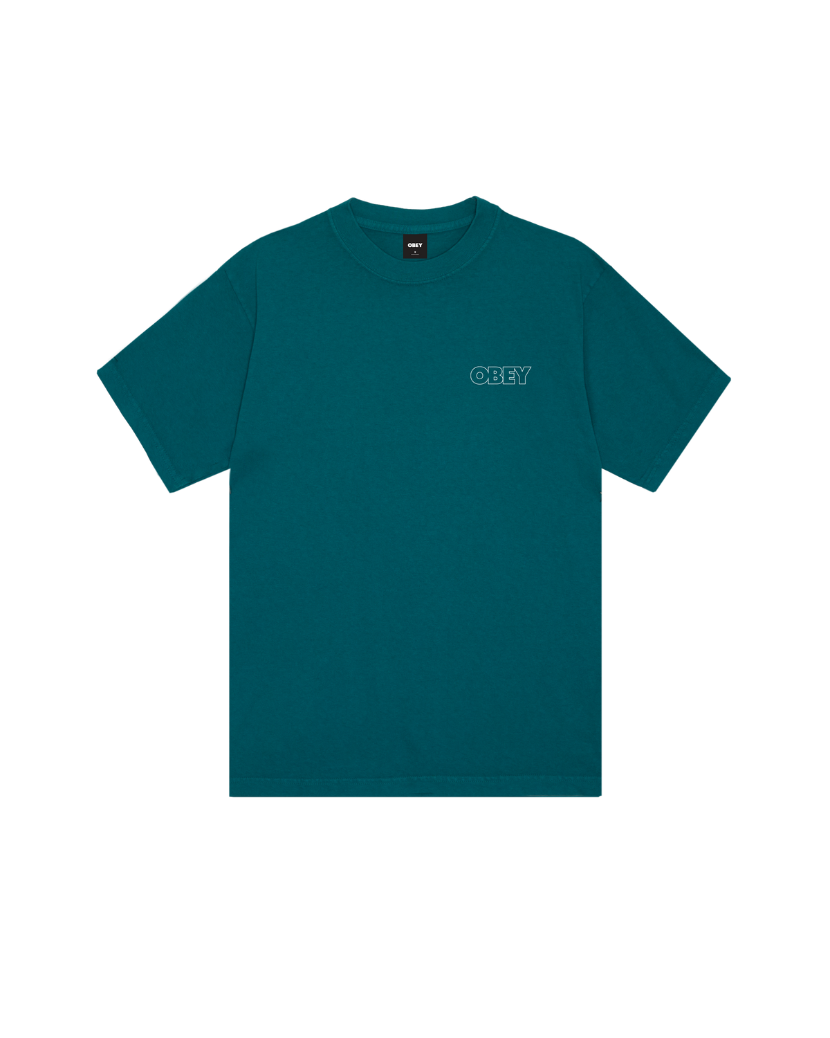 OBEY BOLD OUTLINE PIGMENT T-SHIRT - Image 2