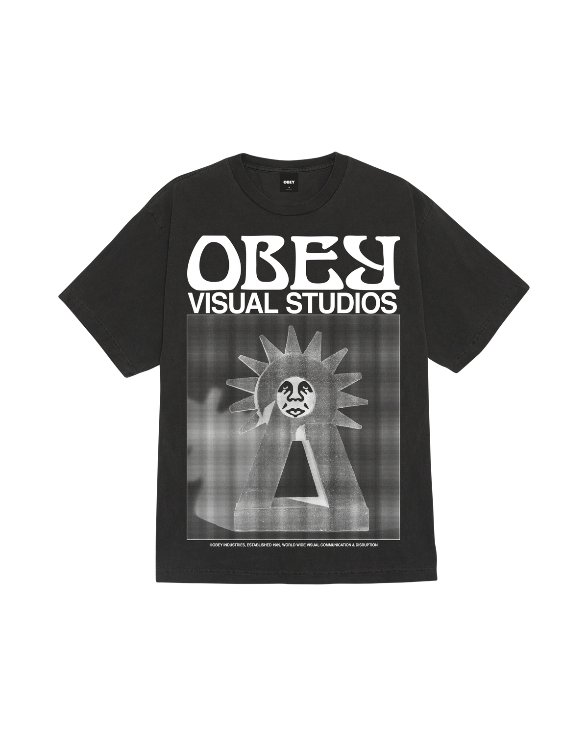 VISUAL DISRUPTION PIGMENT T-SHIRT - Image 1