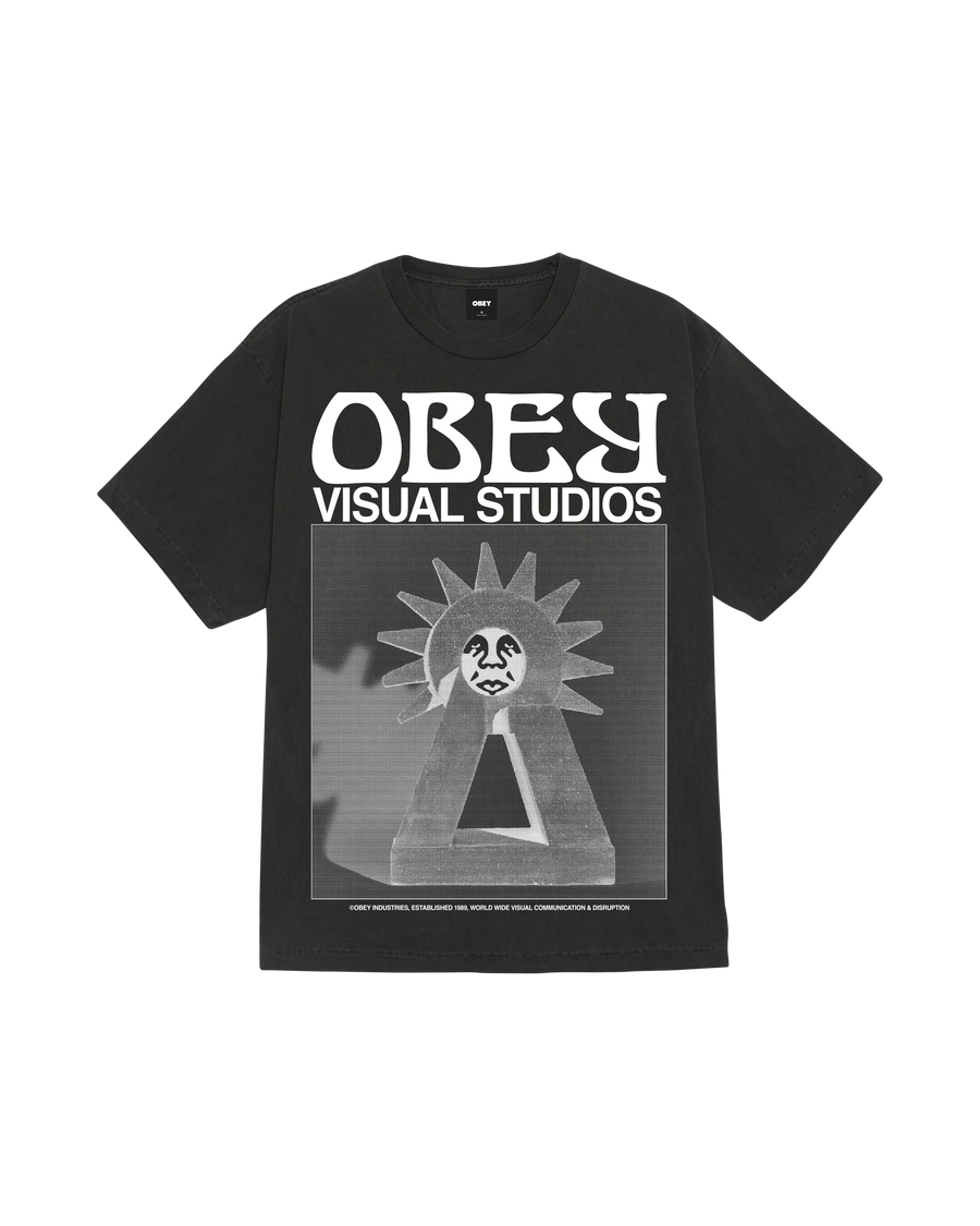 VISUAL DISRUPTION PIGMENT T-SHIRT - Image 1