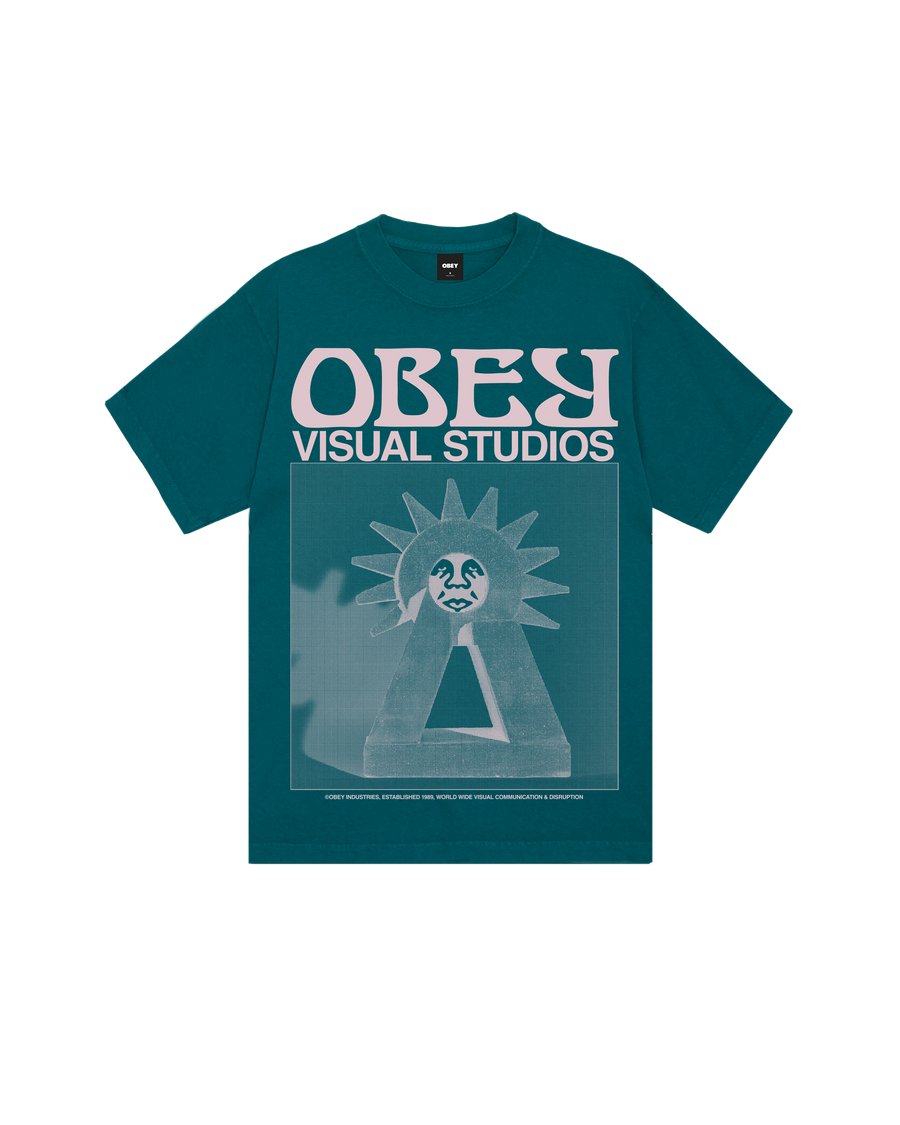 VISUAL DISRUPTION PIGMENT T-SHIRT - Image 1