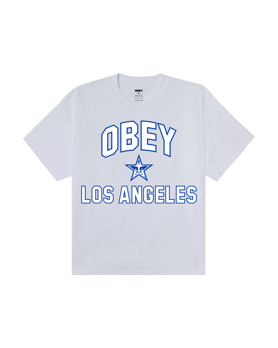 LOS ANGELES CITY STAR HEAVYWEIGHT T-SHIRT - Image 1