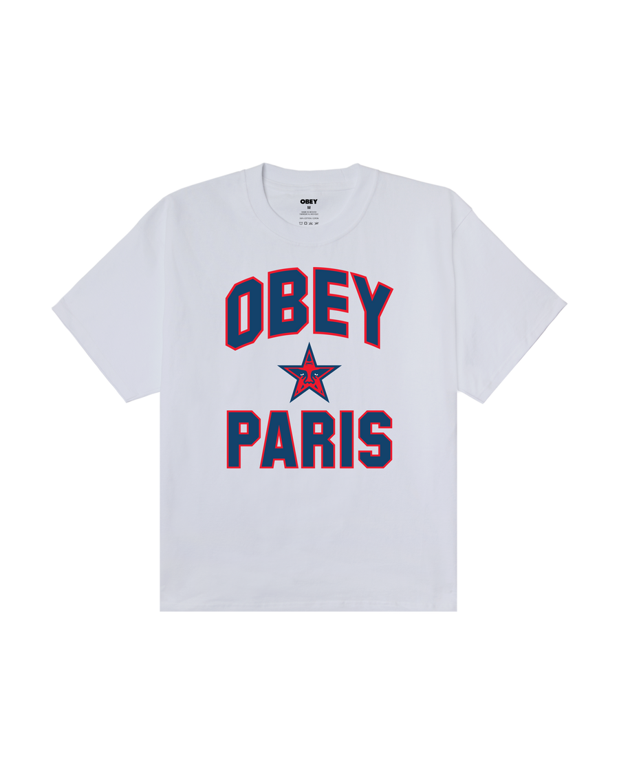 PARIS CITY STAR HEAVYWEIGHT T-SHIRT - Image 1