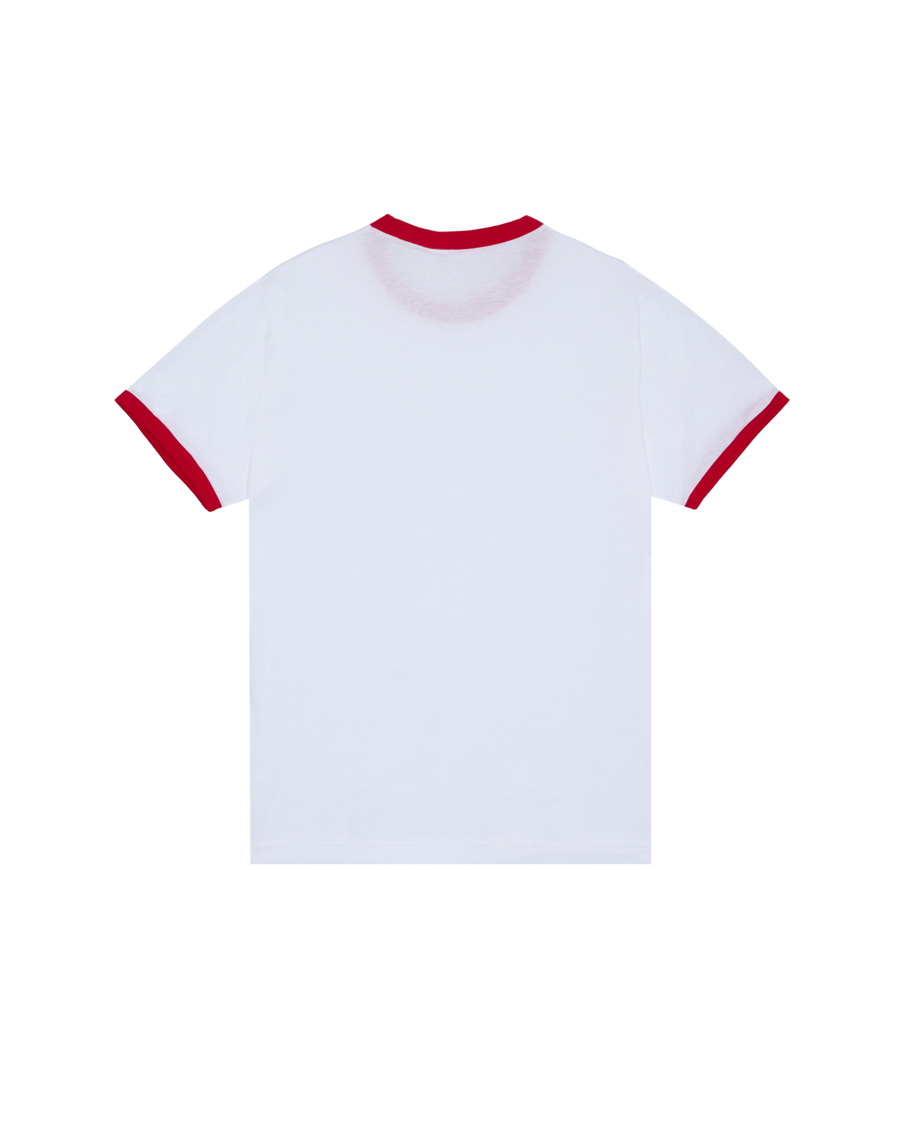 7 WONDERS VISITED RINGER T-SHIRT - Image 2