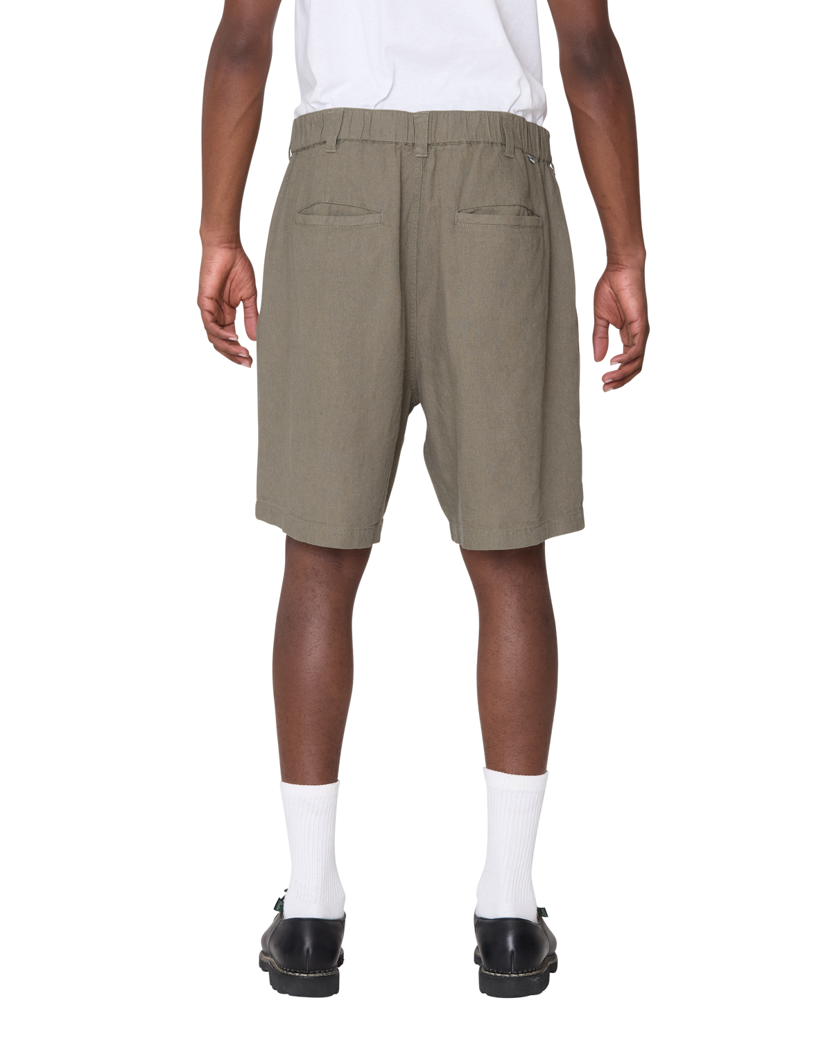 FOSTER PLEATED LINEN SHORT - Image 5