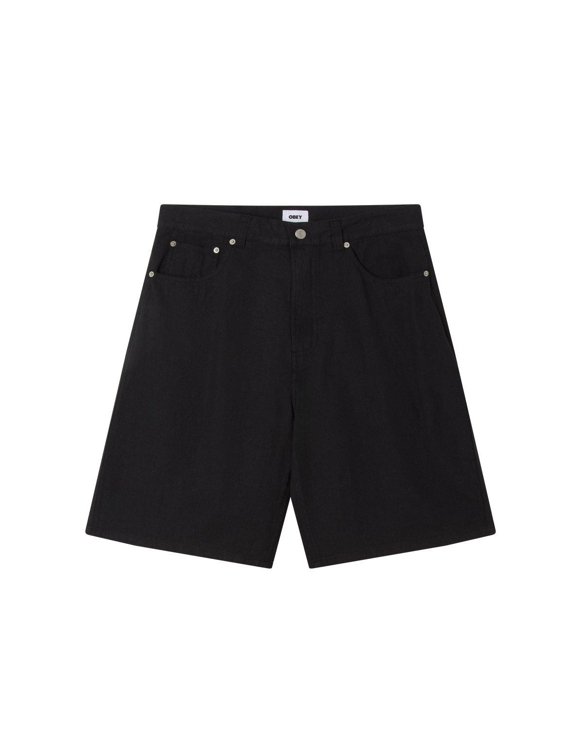 BAGGY LINEN DEVIN SHORT - Image 1