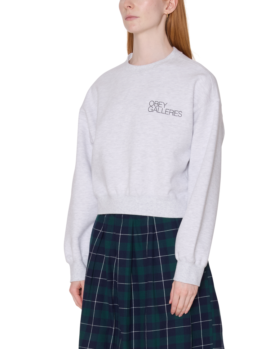 GALLERIES CROPPED CREWNECK - Image 2