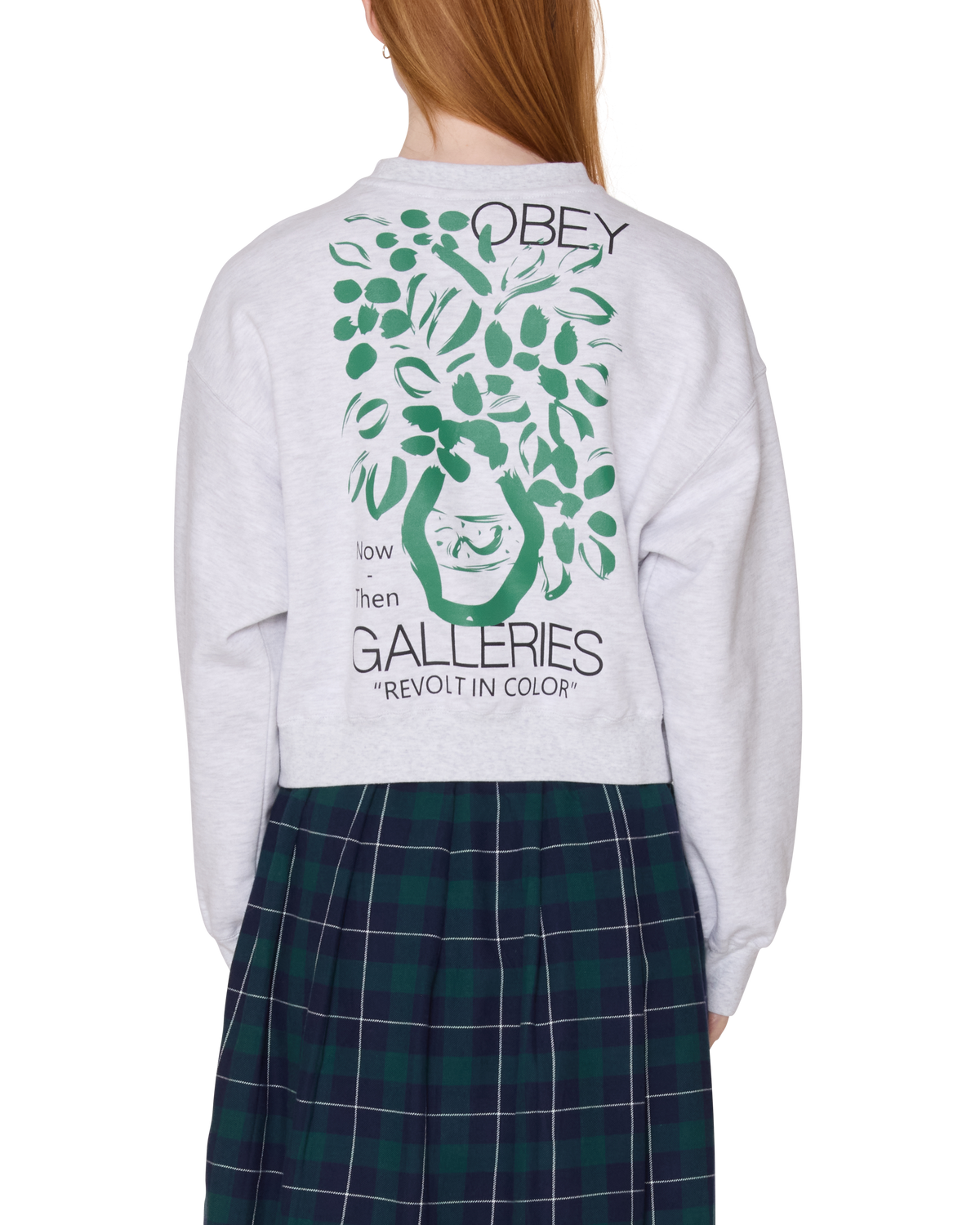 GALLERIES CROPPED CREWNECK - Image 3