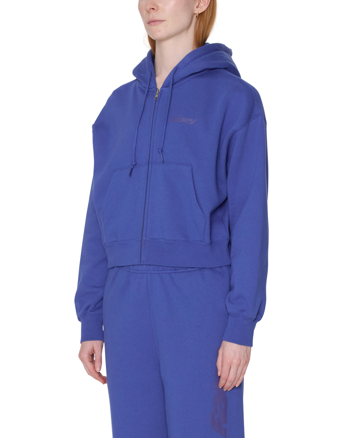 LEAGUE CROPPED ZIP HOOD - Image 2