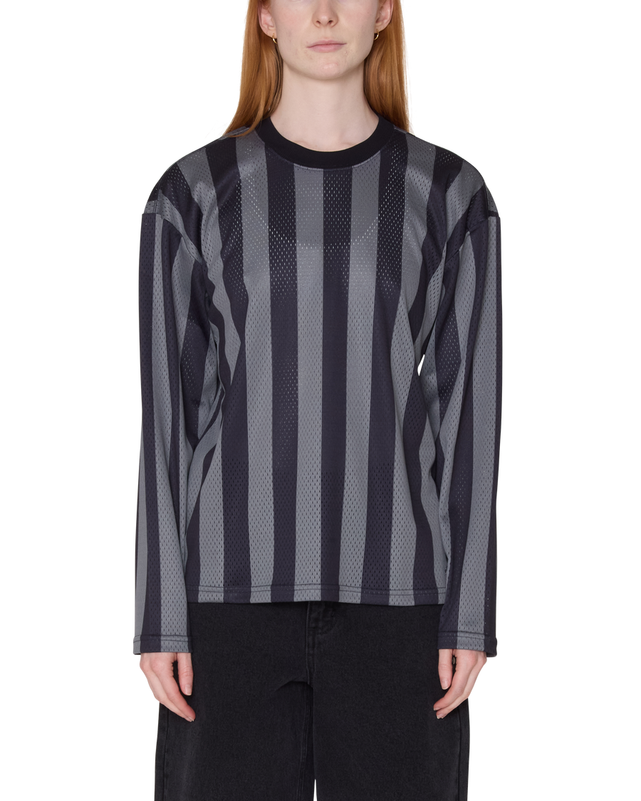BOUNDS MESH LS STRIPE SHIRT - Image 1