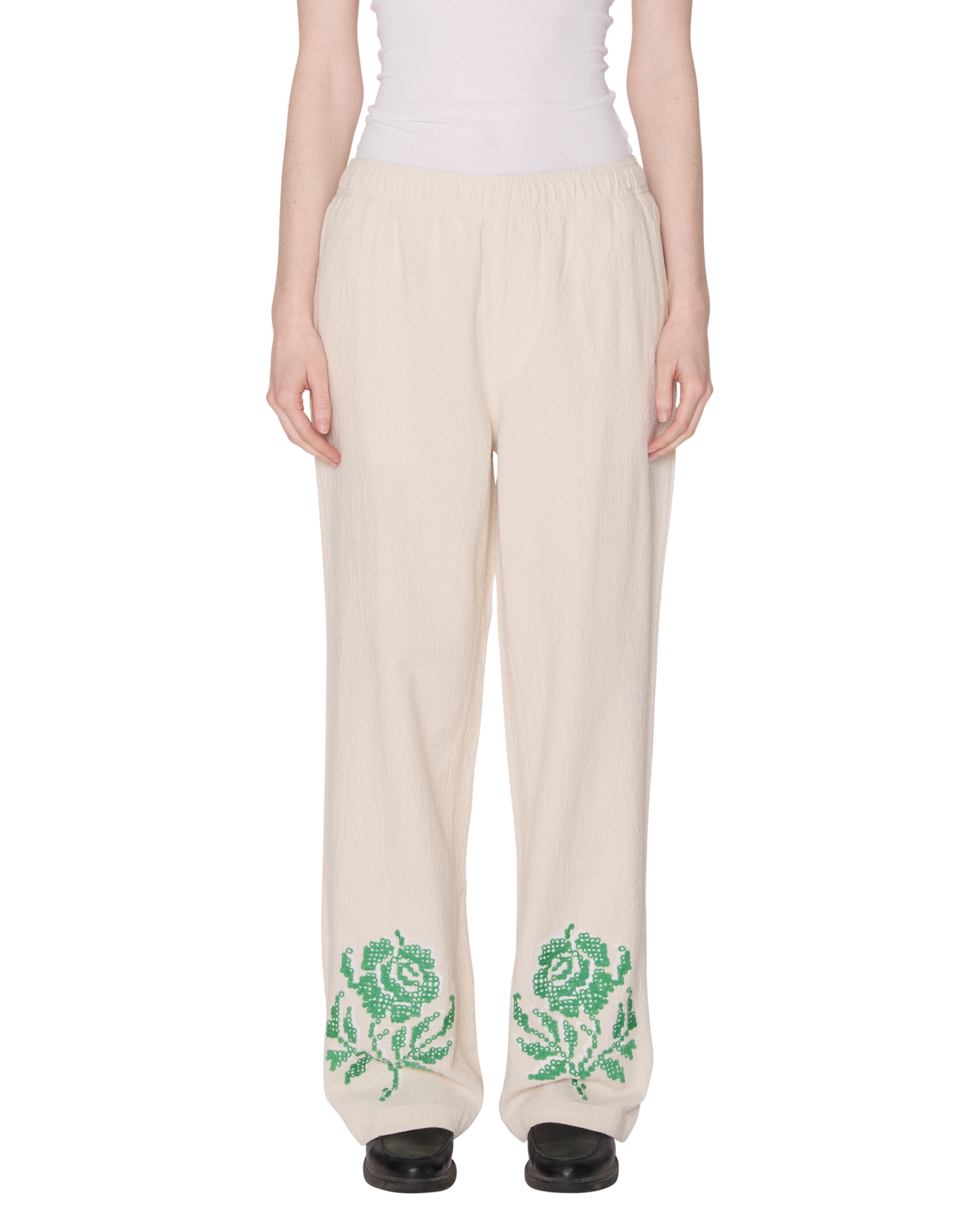 ROSES EMBELLISHED PANT - Image 1