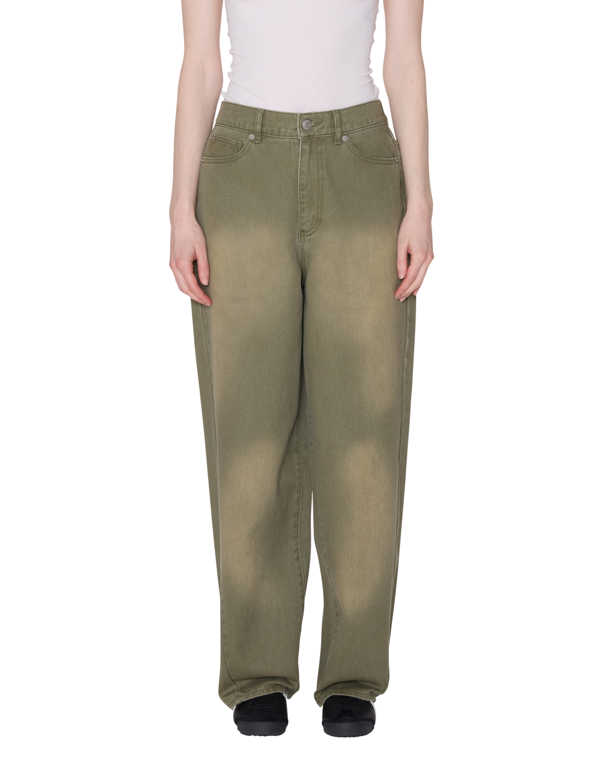 LEAH III BAGGY DENIM BLUR WASH - Image 1