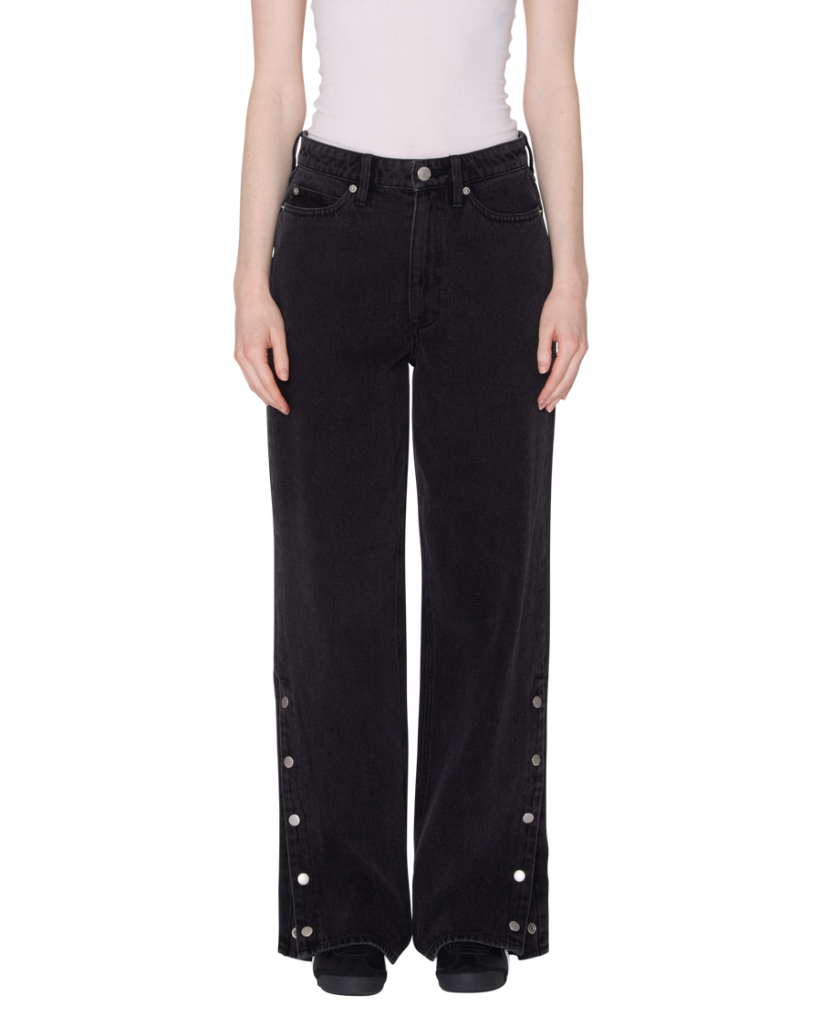 PENELOPE SIDE SNAP DENIM - Image 1