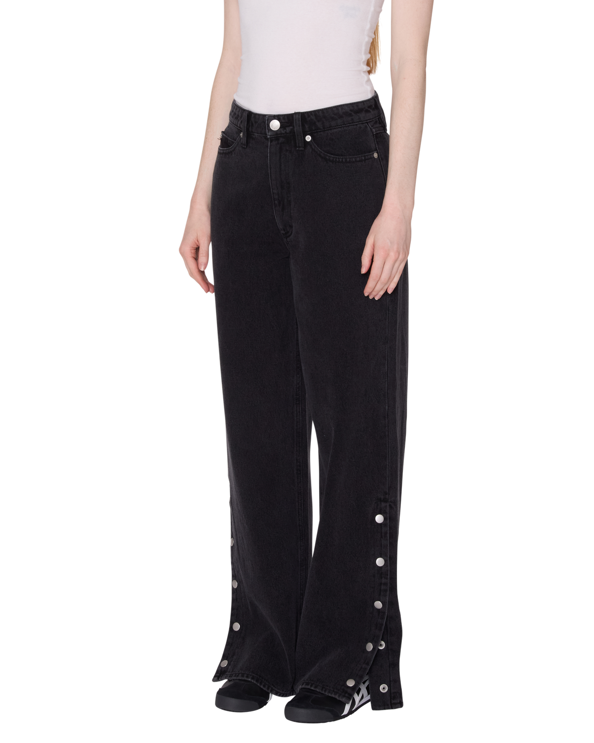 PENELOPE SIDE SNAP DENIM - Image 2