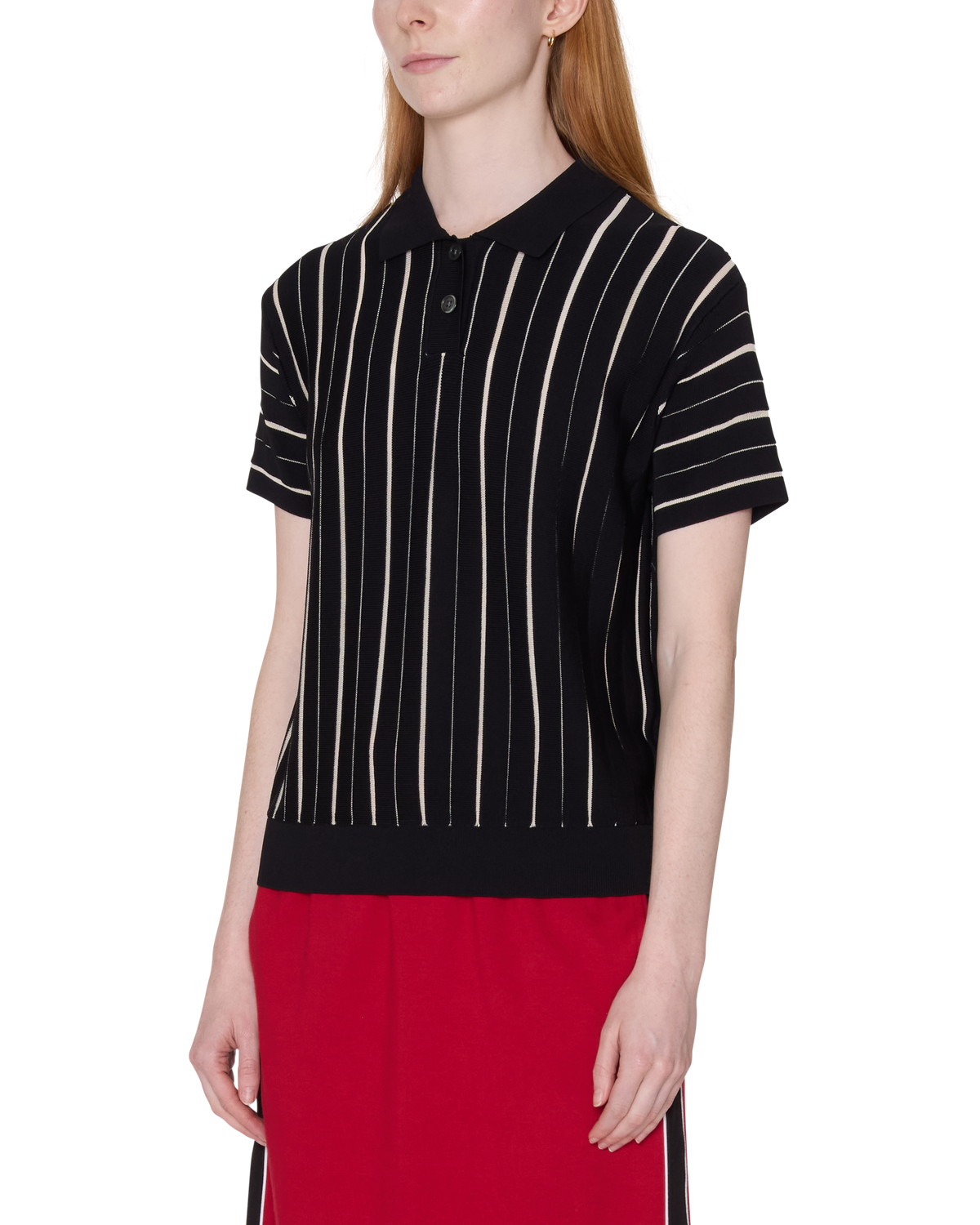 ARLO STRIPE POLO SWEATER - Image 2