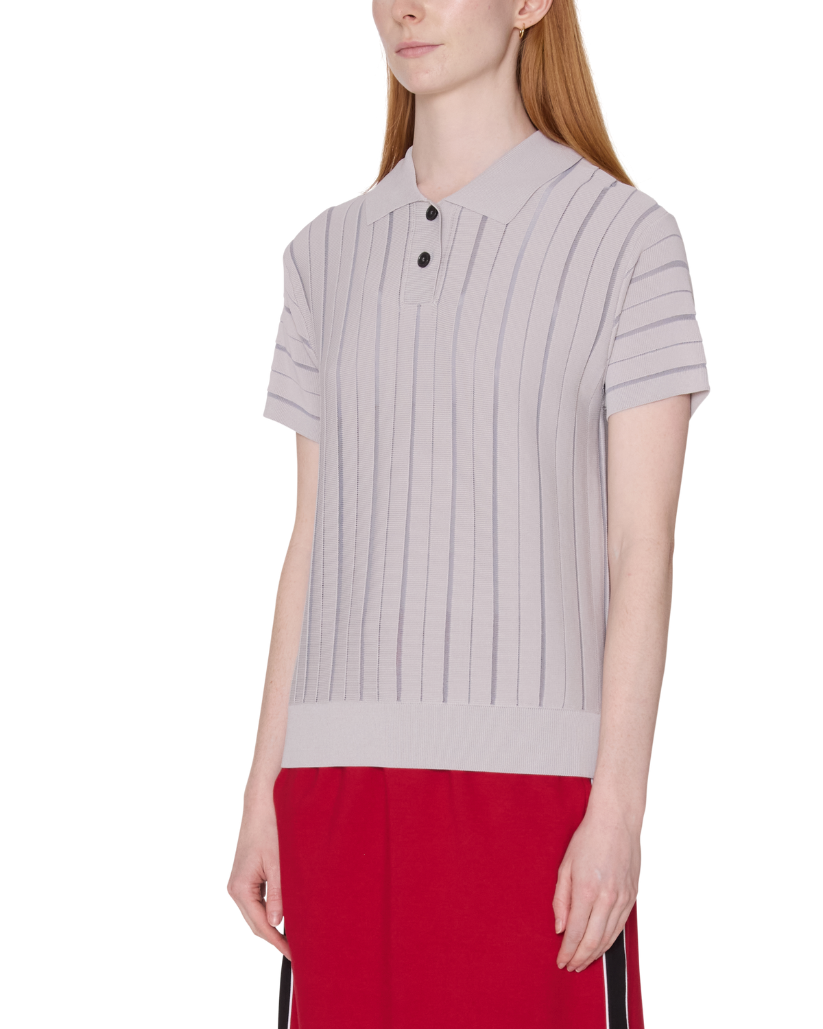 ARLO STRIPE POLO SWEATER - Image 2
