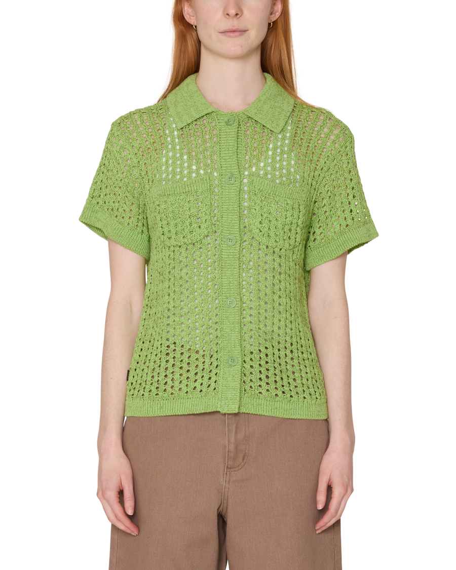 MILLY OPEN KNIT SWEATER - Image 1