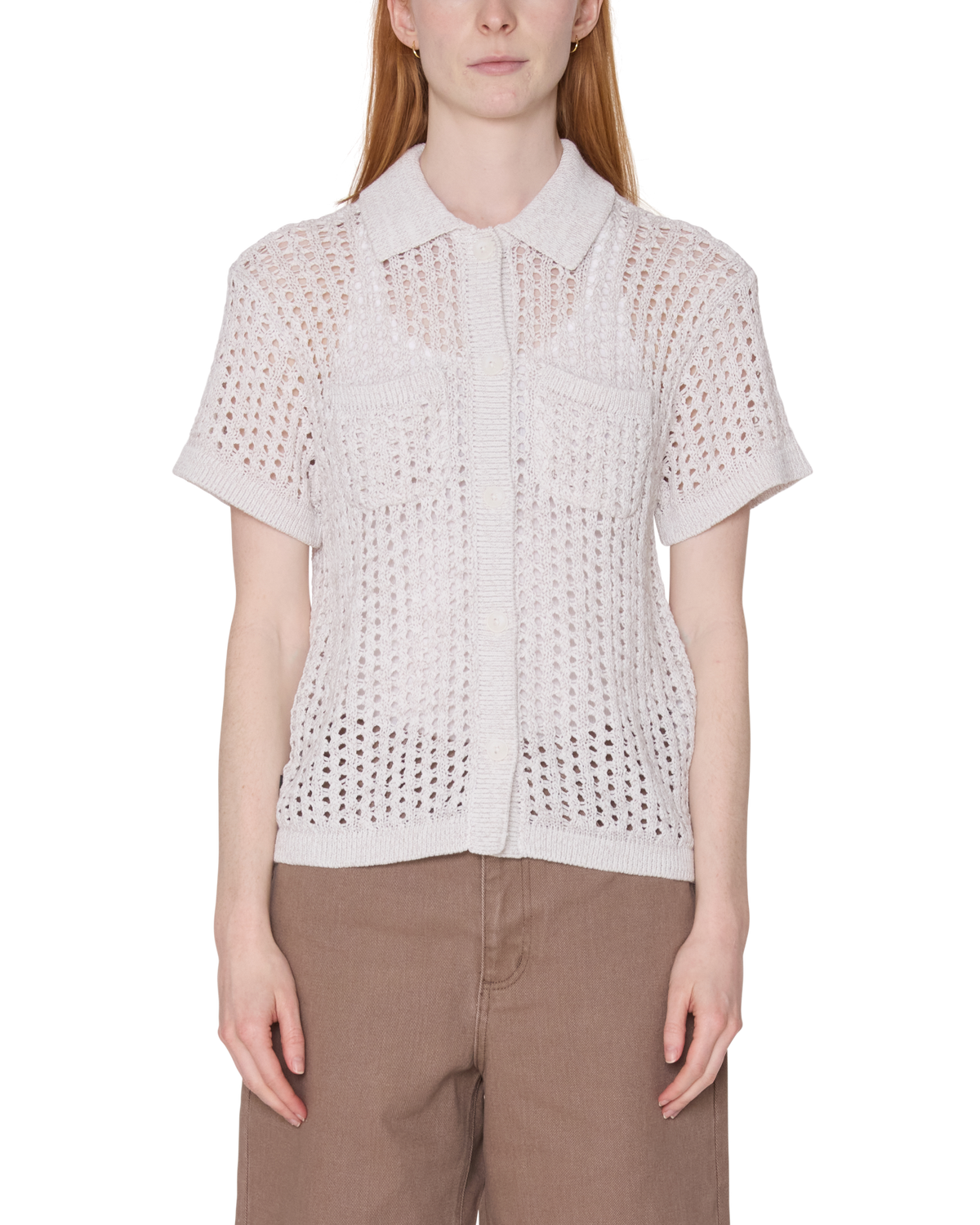 MILLY OPEN KNIT SWEATER - Image 1