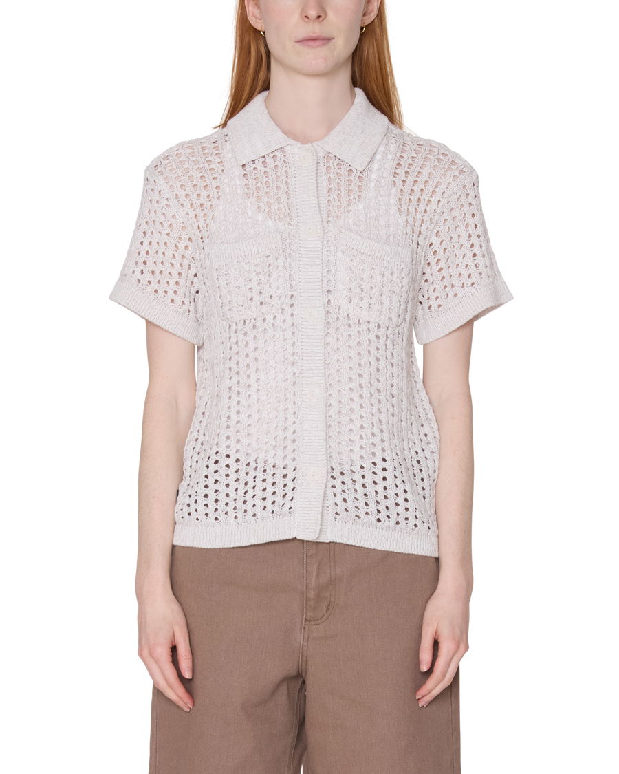 MILLY OPEN KNIT SWEATER - Image 1