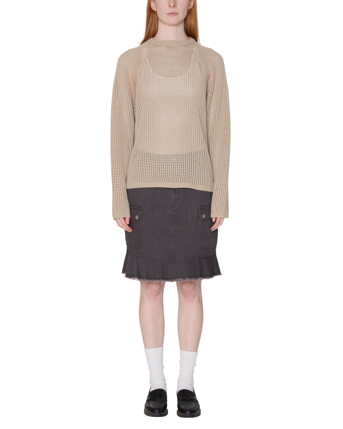 TALIA OPEN KNIT RAGLAN - Image 4